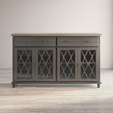 Aurora Hills 4 Door Accent Cabinet