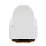 Contemporary 360 Swivel And Glider Recliner Chair