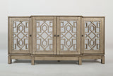 Casa Bella 70" Mirrored Cabinet