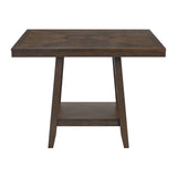 Seneca - Square Counter Table With Lazy Susan