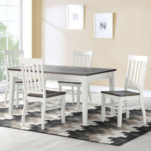 Caylie - 5 Piece Dining Set - White