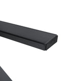 Herringbone Pattern Dining Table A Perfect Match For Modern Minimalist And Industrial Home Styles - Walnut