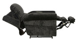 Warner - Power Headrest With Lumbar Power Lay Flat Recliner