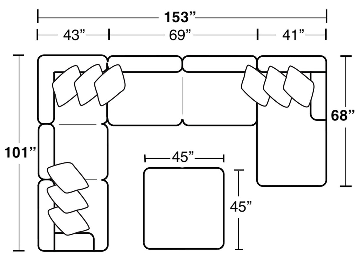 Galaxy - Sectional Set