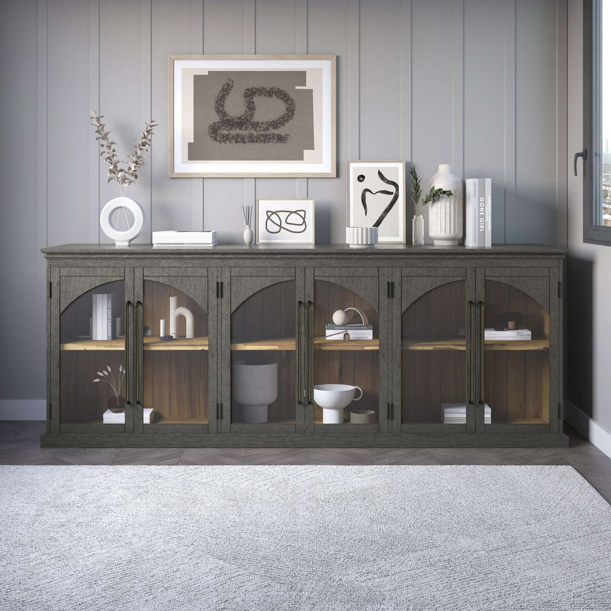 Archdale - Gothic Arch Accent Cabinet