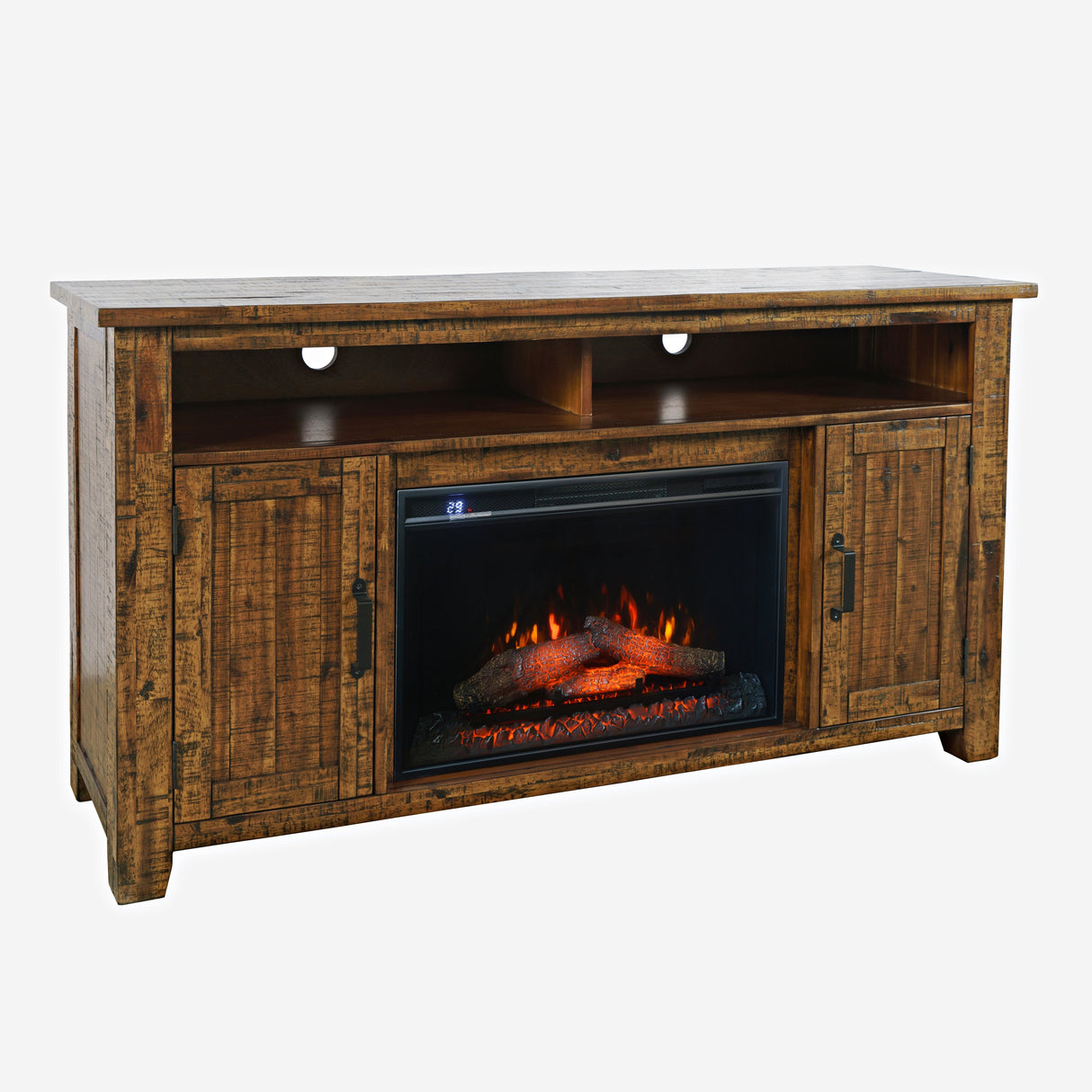 Cannon Valley Electric Fireplace Media Console