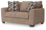 Triston-Peaks - Suede - Loveseat