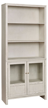 74" Bookcase w/ 2 Doors