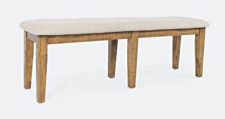 Telluride - Dining Bench - Gold / Beige