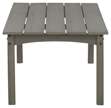 Visola - Rectangular Cocktail Table - Gray