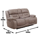 Aria - Power / Power Loveseat With Console