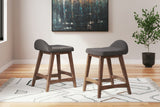 Lyncott - Upholstered Barstool (Set of 2)