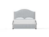 Choices - Emily Upholstered Bed - Bluestone