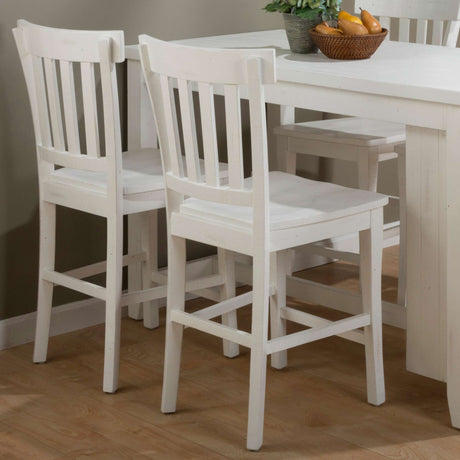 Madaket Slatback Stool