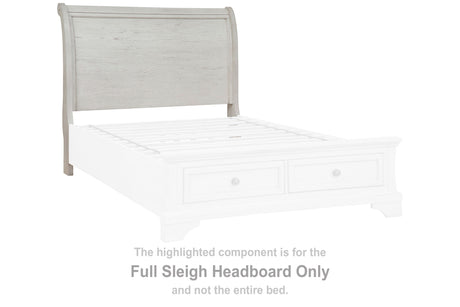 Robbinsdale - Full Sleigh Headboard - Antique White