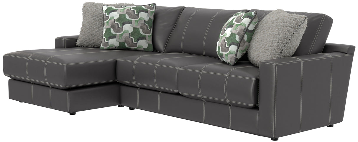 Minori - Italian Leather Sectional Sofa