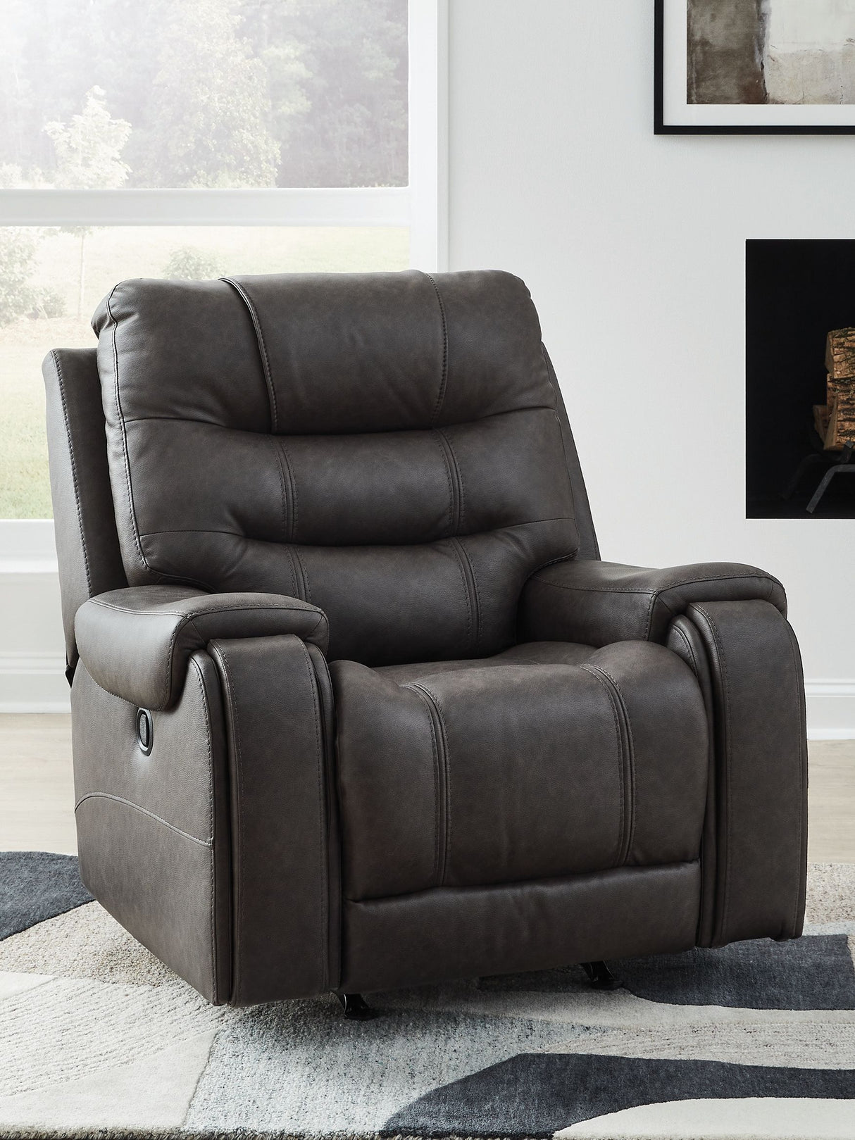 Femley - Smoke - Rocker Recliner