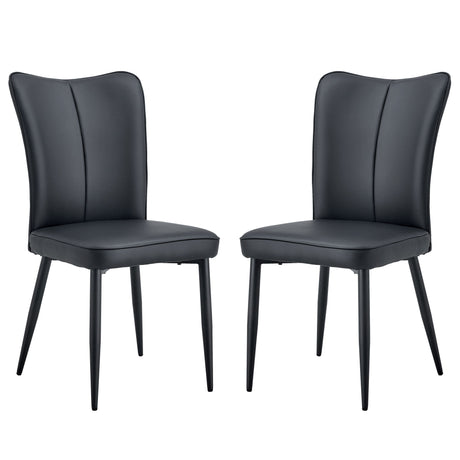 Minimalist Style Minimalist Dining Chairs With Metal Legs
