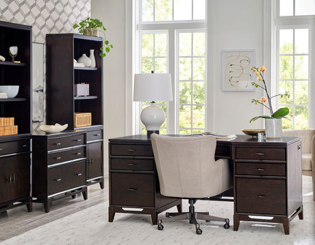 66" Curved Exec Desk