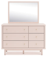 Wistenpine - Blush - Dresser And Mirror