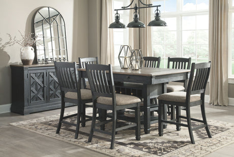 Tyler Creek - Dining Room Server - Black / Gray