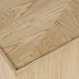 Laurel Cr. Block CT w/Casters Nat