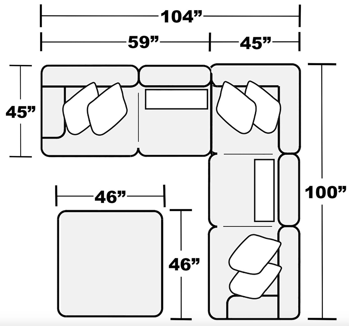 Logan - Upholstered Sectional Set