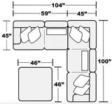 Logan - Upholstered Sectional Set