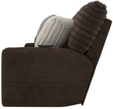 Zen - Power Reclining Sofa With CR3 Heat/Massage/Zero Gravity - Chocolate