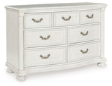 Montelaine - Antique White - Dresser