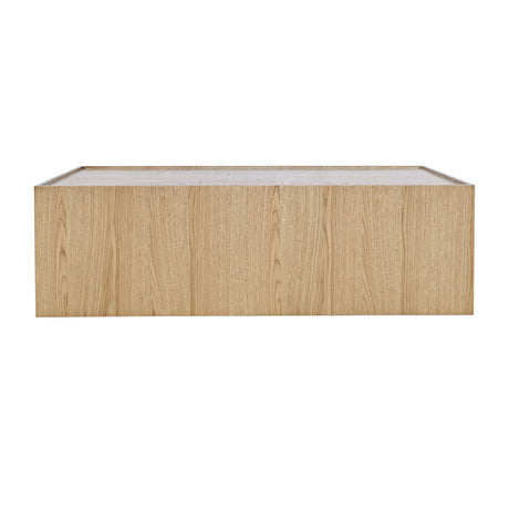 Laurel Creek - Block Coffee Table With Casters