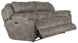 Ferrington - Power Lay Flat Reclining Sofa with Power Adjustable Headrest