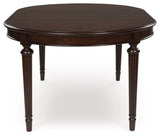 Lavinton - Brown - Oval Dining Room Extension Table