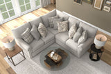 Livingston - Sectional With Comfort Coil Seating And Accent Pillows