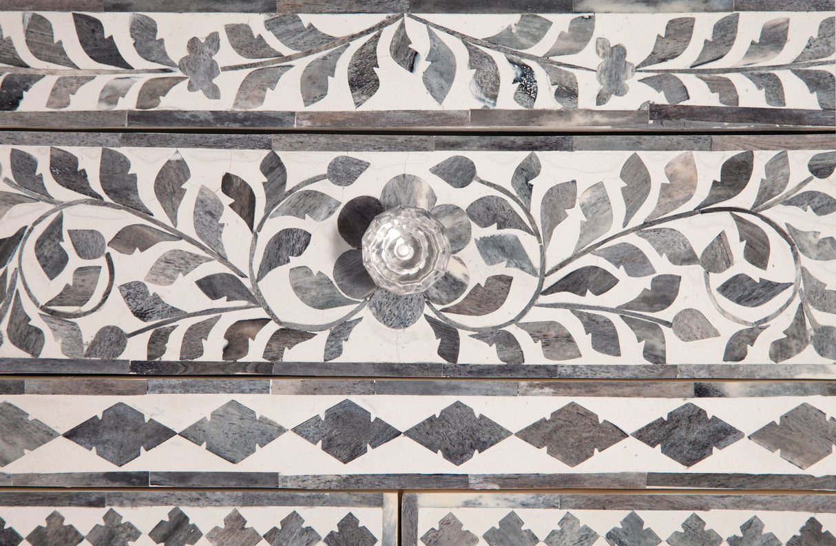 Fowler - Accent Cabinet - Pearl Silver