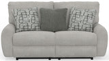 Maxwell - Power Deep Seat Reclining Loveseat - Cream