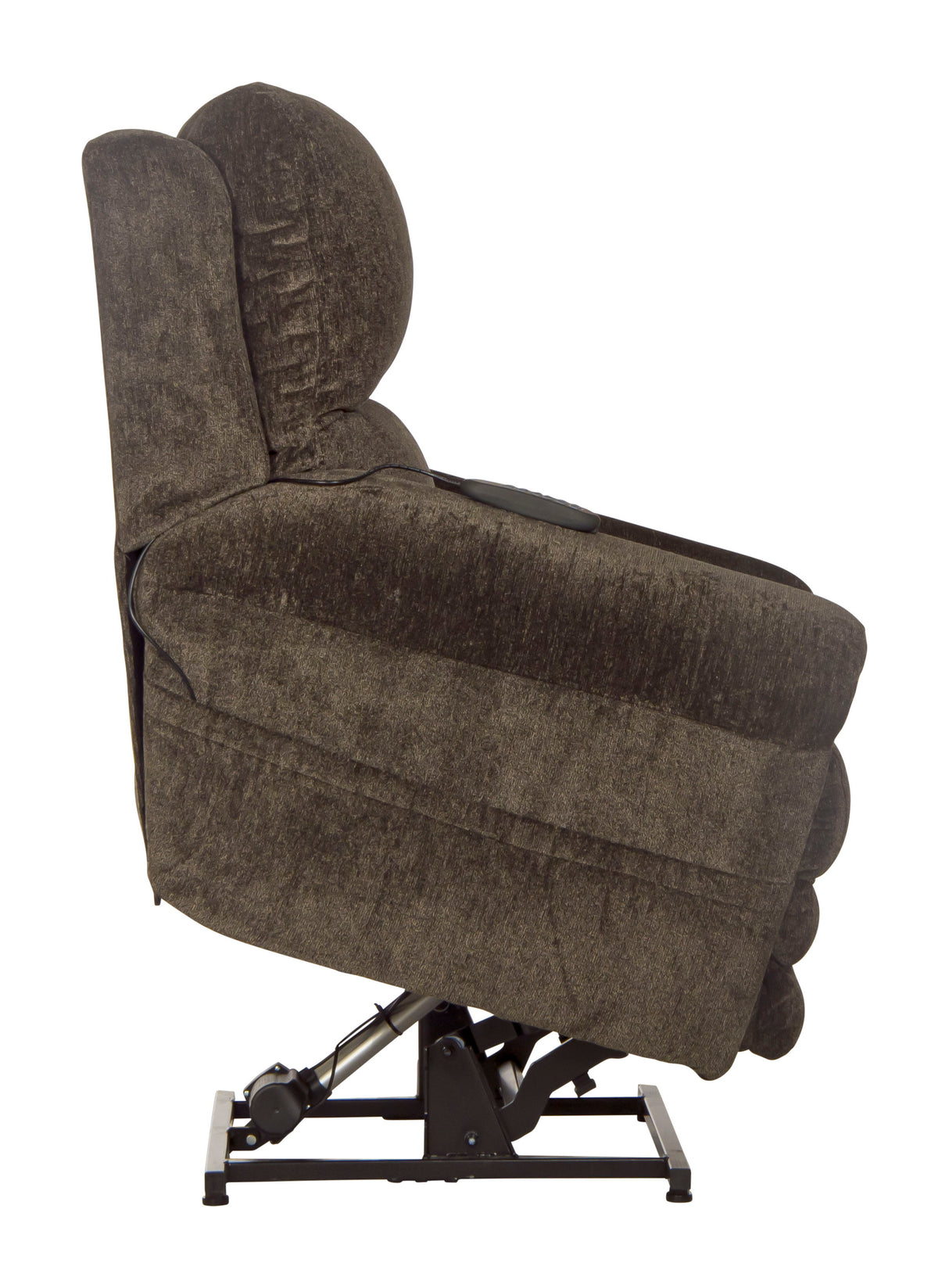 Warner - Power Headrest With Lumbar Power Lay Flat Recliner