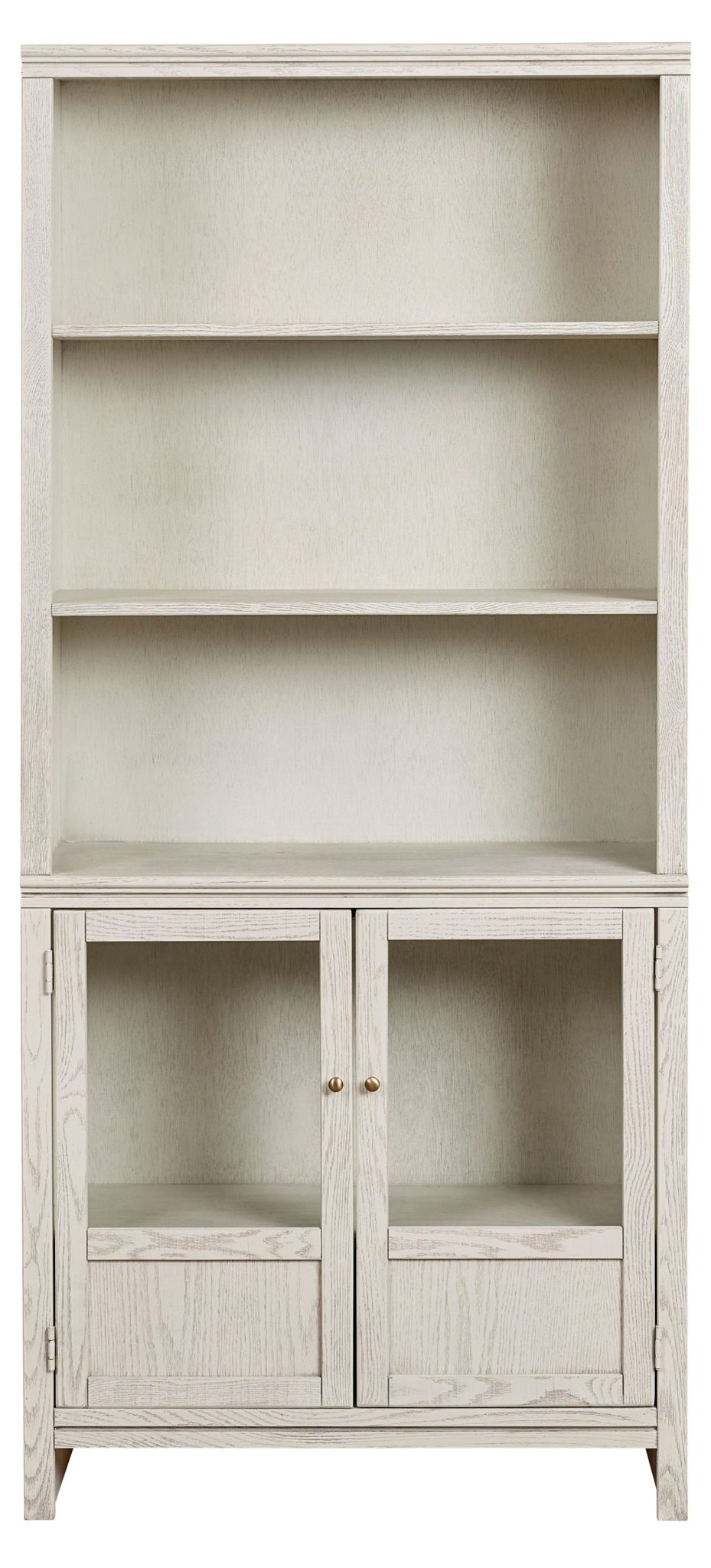 74" Bookcase w/ 2 Doors