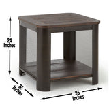 Barrow - End Table - Brown