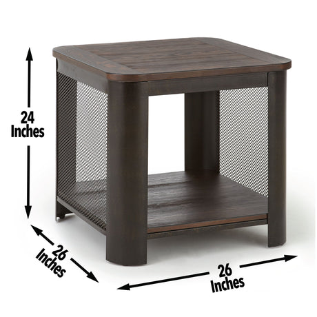 Barrow - End Table - Brown