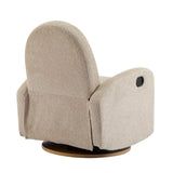 Contemporary 360 Swivel And Glider Recliner Chair