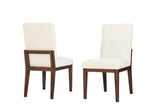 Dovetail - Upholstered Side Chair - Natural Legs