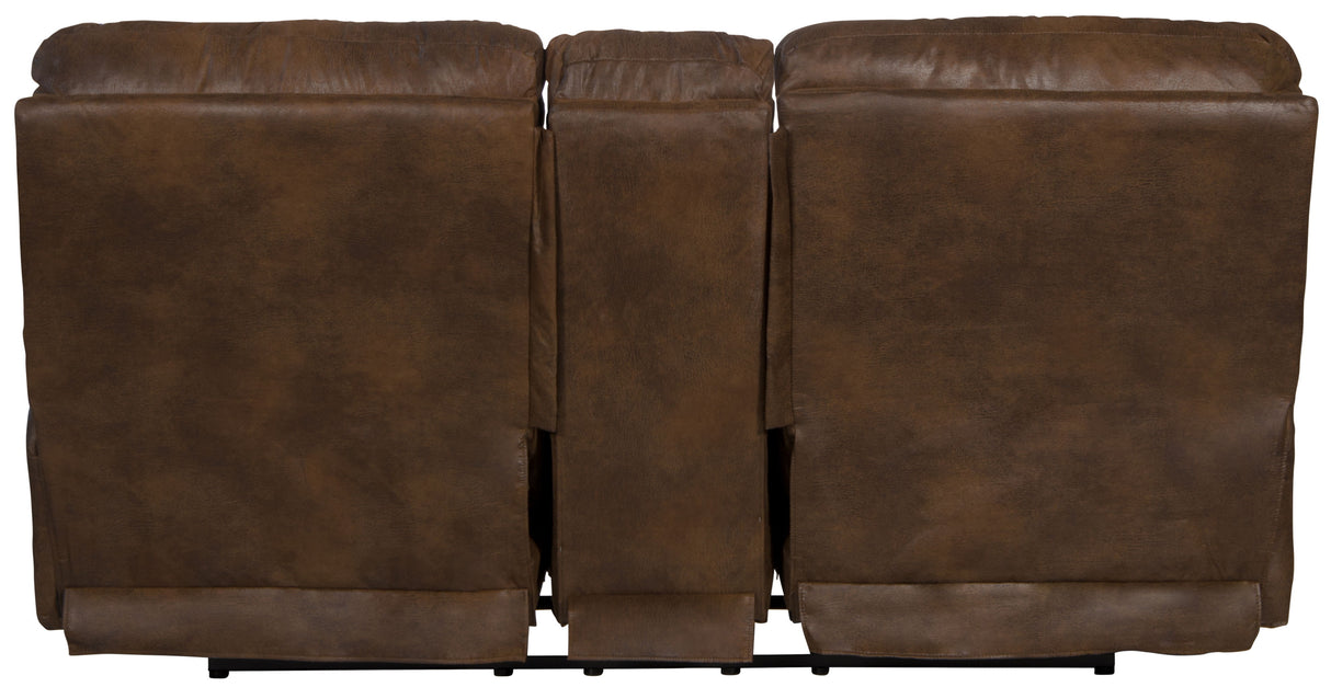 Voyager - Lay Flat Console Reclining Loveseat