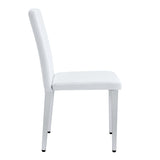 Elegant Upholstered Chairs & Metal Legs
