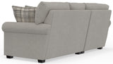 Livingston - Sectional With Comfort Coil Seating And Accent Pillows