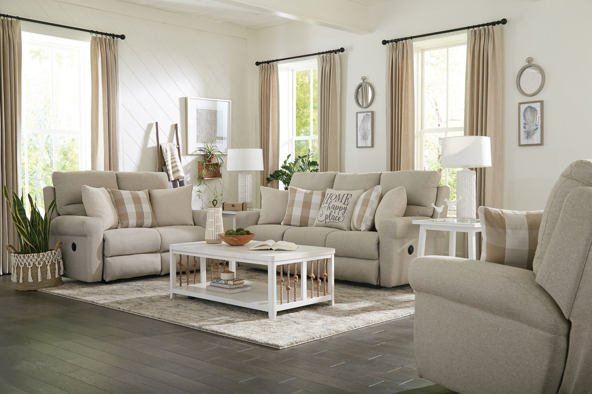 Westport - Power Lay Flat Reclining Loveseat