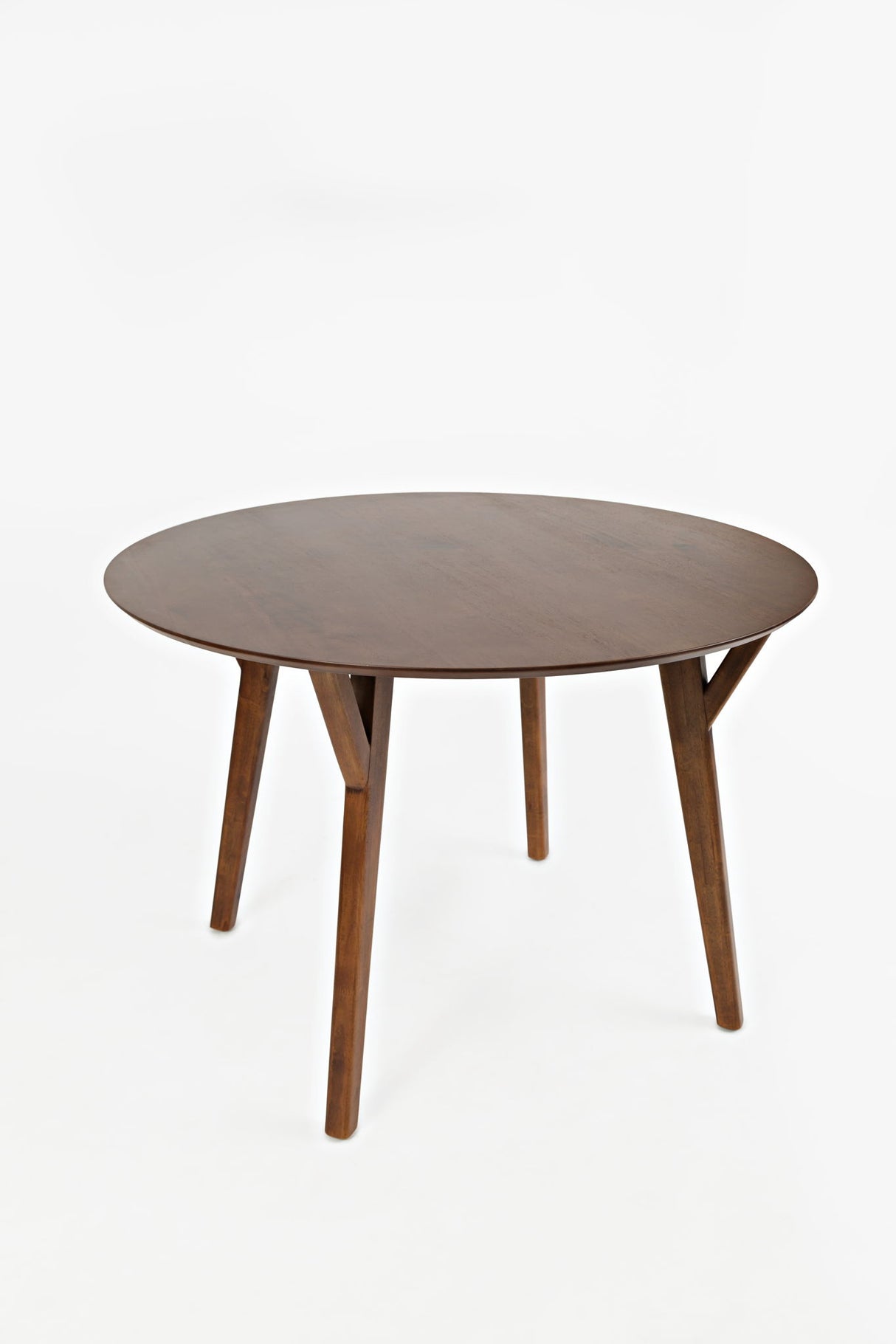 Copenhagen - Round Dining Table - Medium Brown