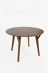 Copenhagen - Round Dining Table - Medium Brown