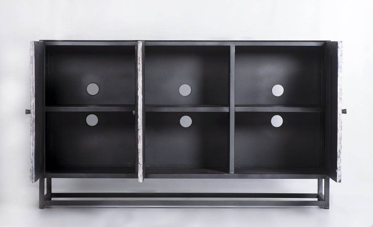 Astral Plains 3 Door Accent Cabinet