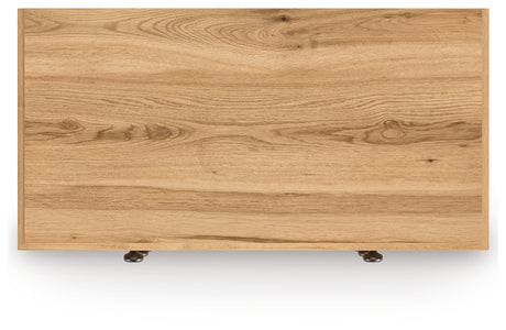 Aleaport - Warm Brown - Five Drawer Chest